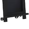 Flash Furniture Black Magnetic Table/Hanging Chalkboards, 10PK 10-HFKHD-GDIS-CRE8-222315-GG - alternate 7